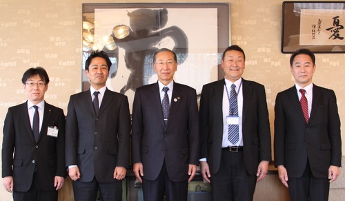 笠岡市副市長表敬訪問