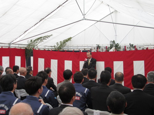 楫野市長挨拶