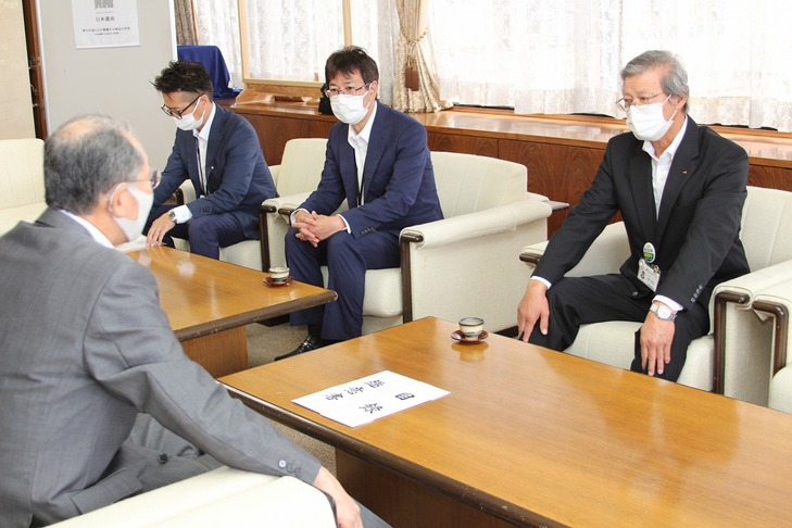 趣旨を説明する石見銀山地区本部長