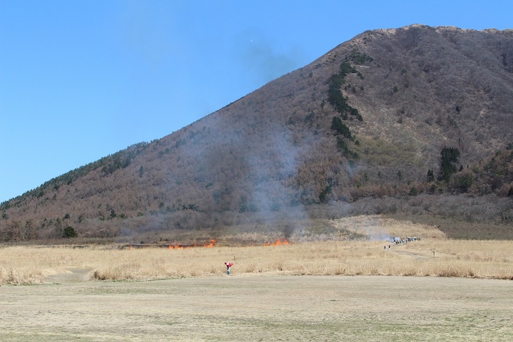 少しずつ火を入れます