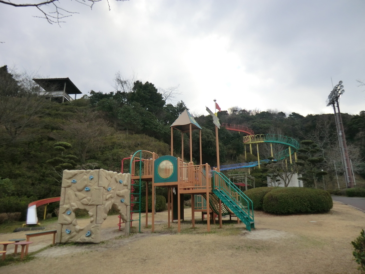 仁摩健康公園・ローラーすべり台写真