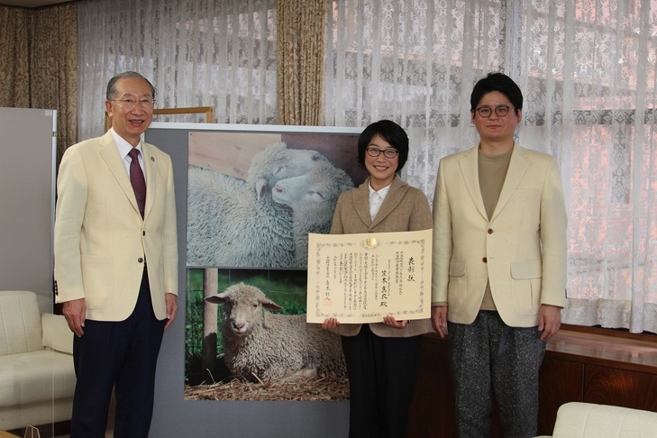 笠木さんと市長