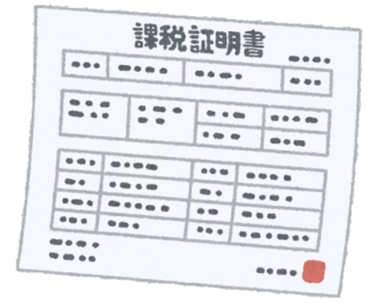 かぜいしょうめい