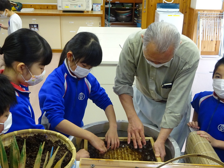 海苔すき体験