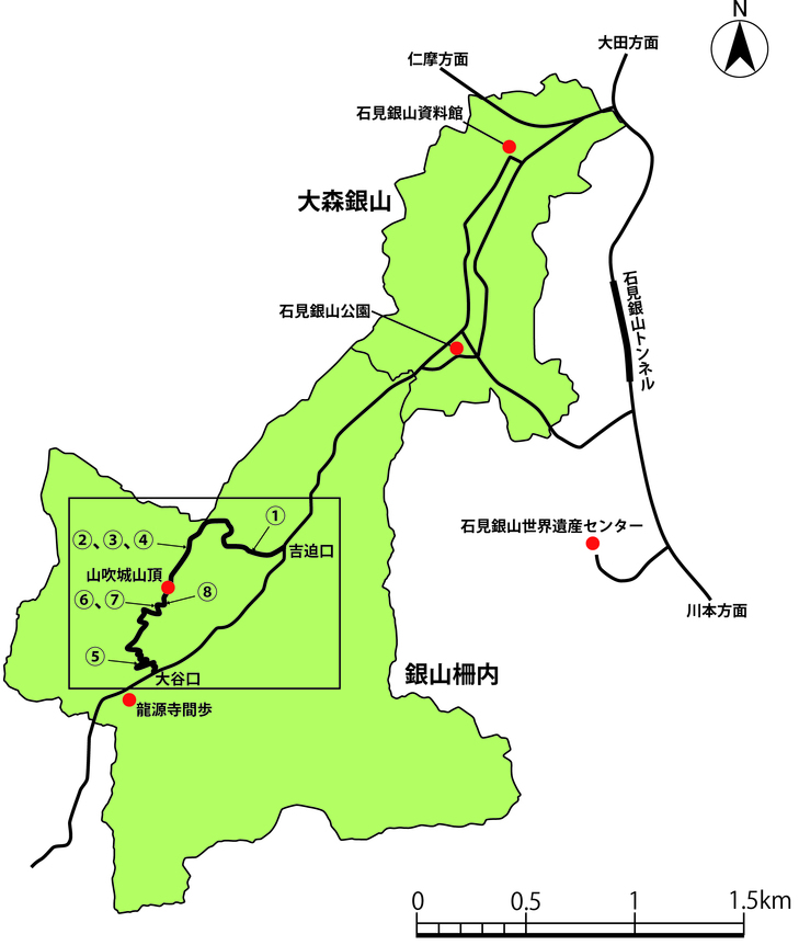 危険箇所位置図