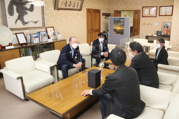 大田市について話す市長