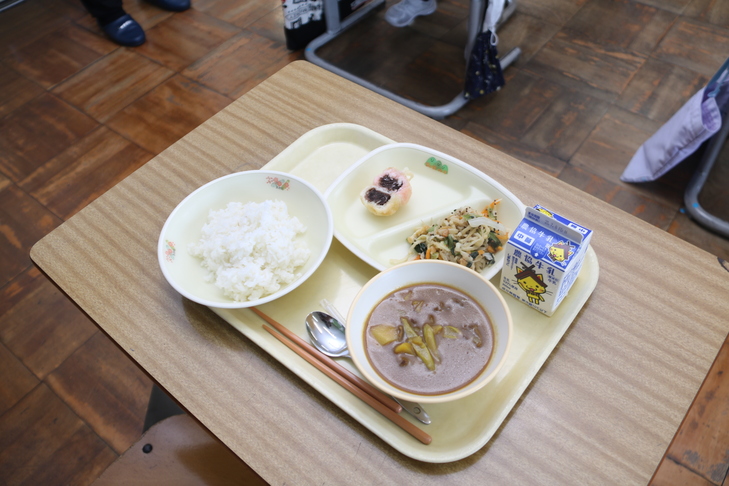 世界遺産登録記念給食