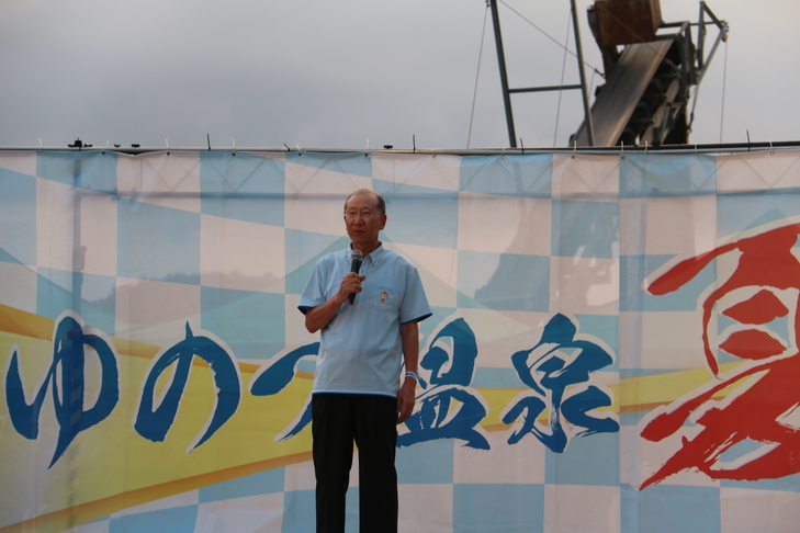 あいさつをする市長その２