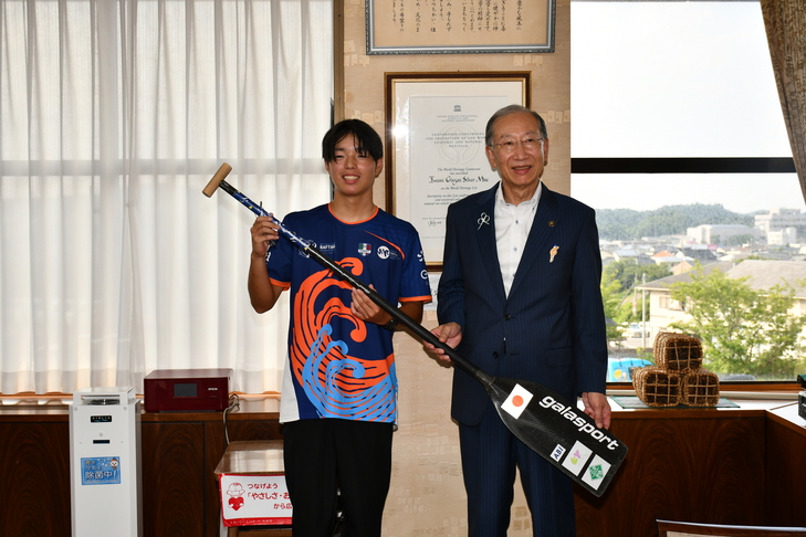 市長と木村さん