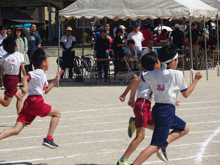 大田市小学校連合運動会の様子３