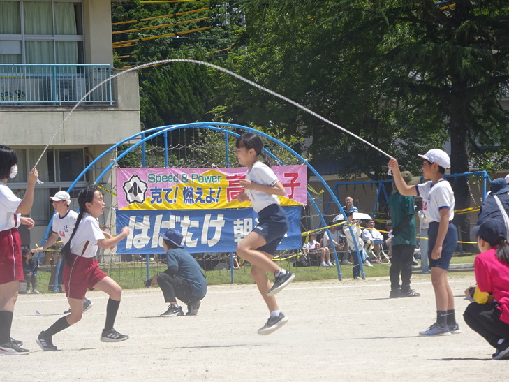 大田市小学校連合運動会の様子４
