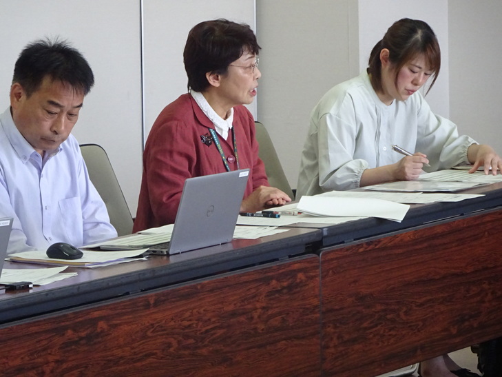 定例教育委員会の様子２
