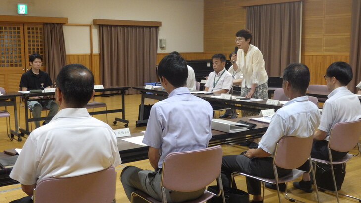 五十猛小・静間小・鳥井小統合準備協議会の様子２