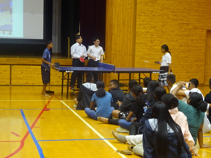 ミクロネシア諸島の子どもたちとの交流会２