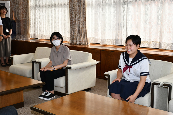 川上さんと顧問の先生