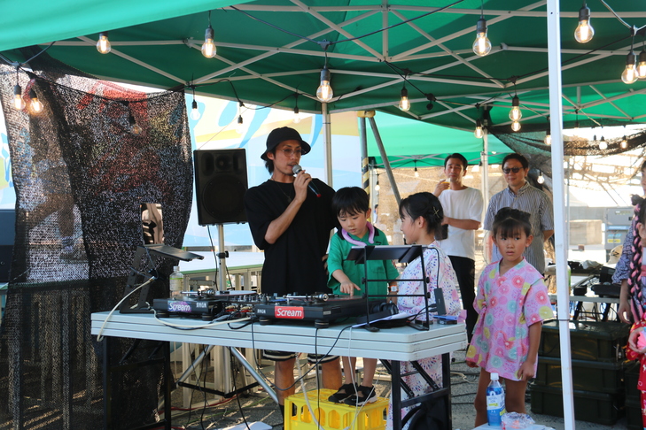 DJ O-ISHIとDJ ATSUによるDJ体験と即興Live play