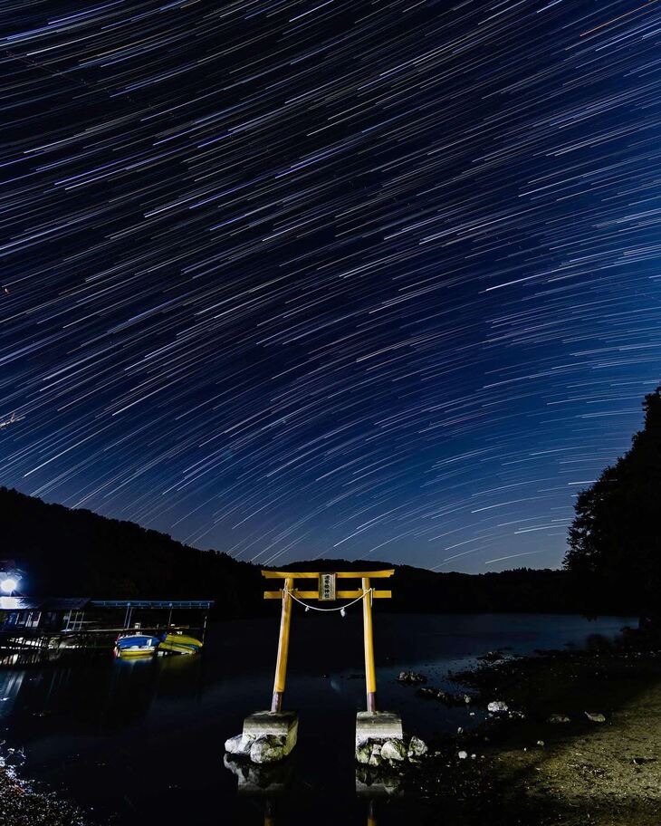 浮布池の星空２