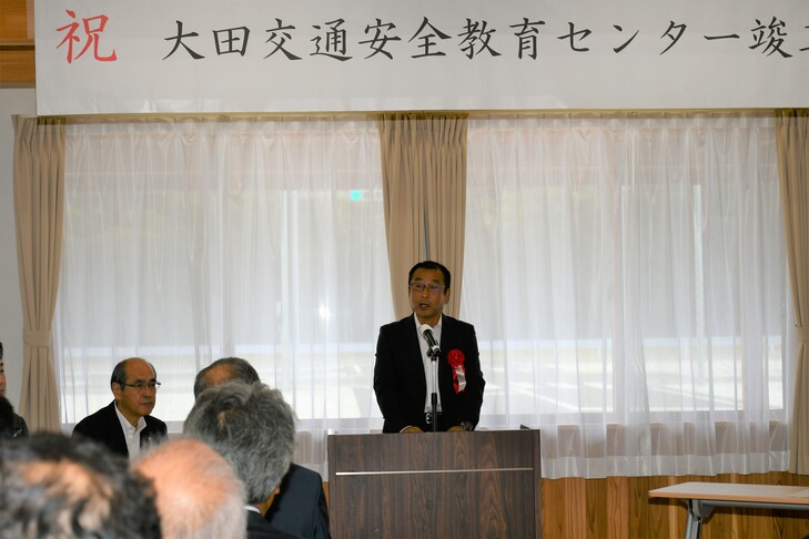 謝辞を述べる中島工務店様