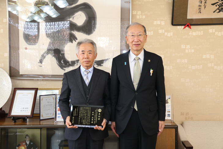市長と北垣さん