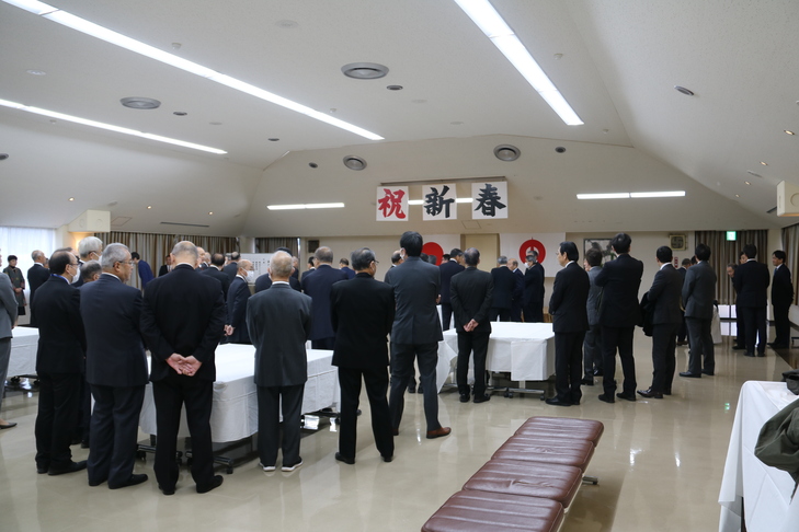 新年賀会に集まった皆さん