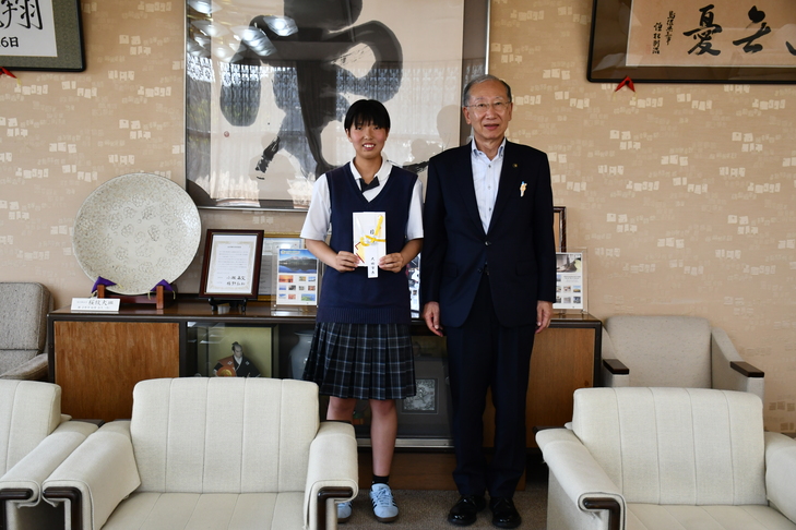 西本さんと市長２