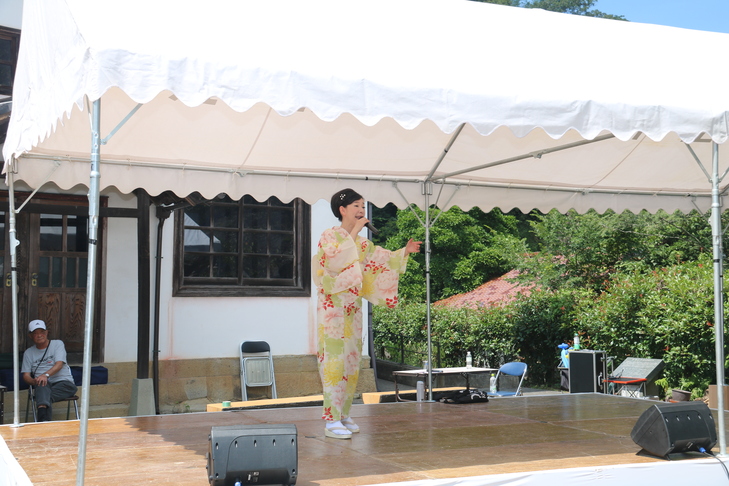 綿貫さんによる歌謡ショー