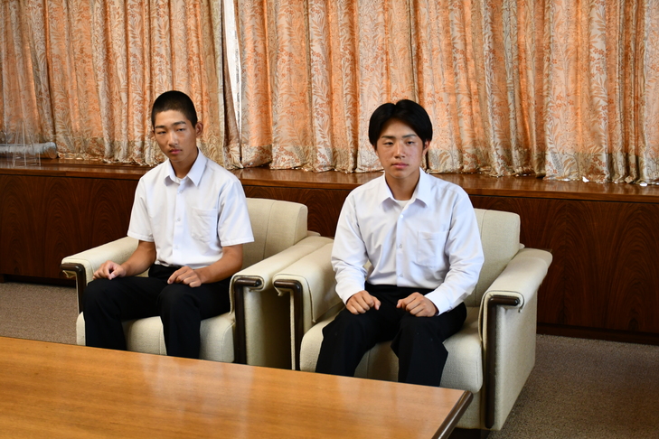 松浦選手と月森選手