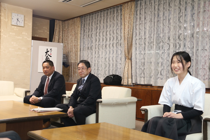 意気込みを語る小原さん