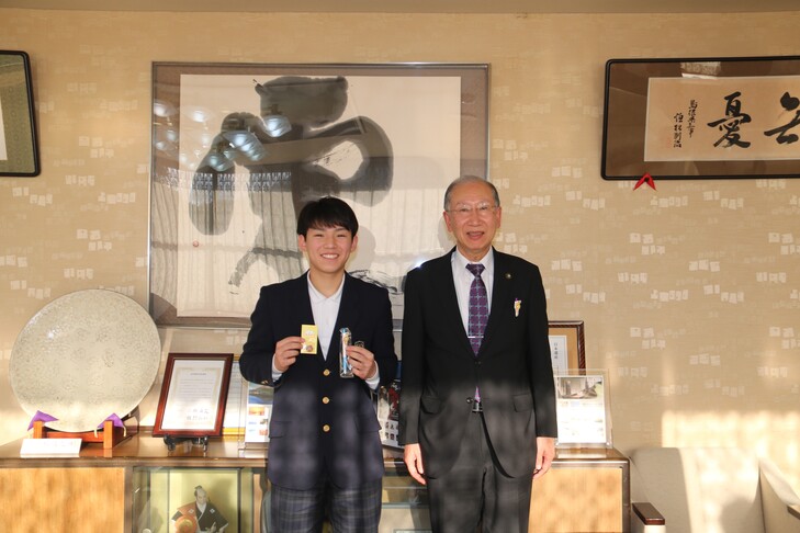市長と杉本さん