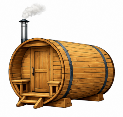 バレル型サウナ