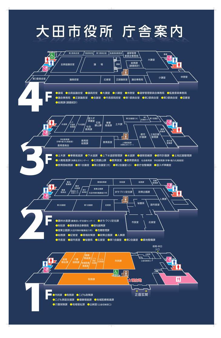 庁舎案内図