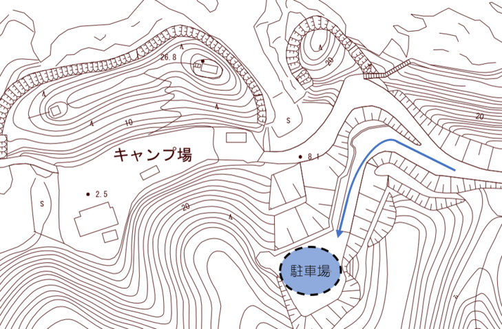 櫛島付近図