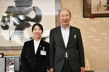 市長と木村さん