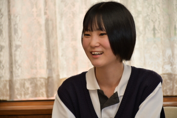 笑顔の田中さん