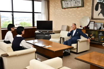 市長への質問タイム