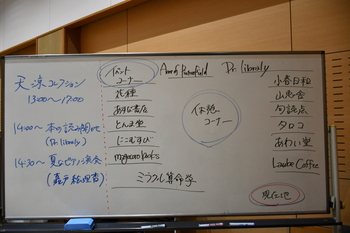 中ホール掲示板