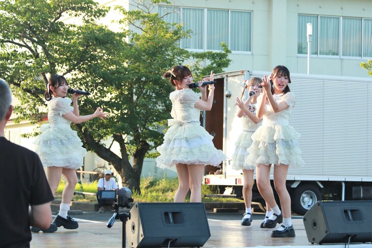 甘酸っぱいリズムライブの様子