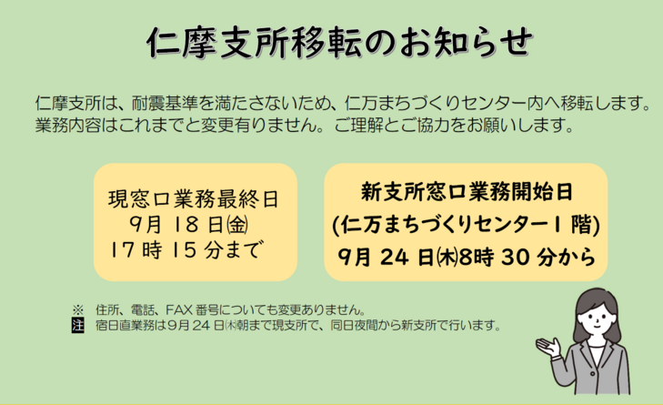 支所移転
