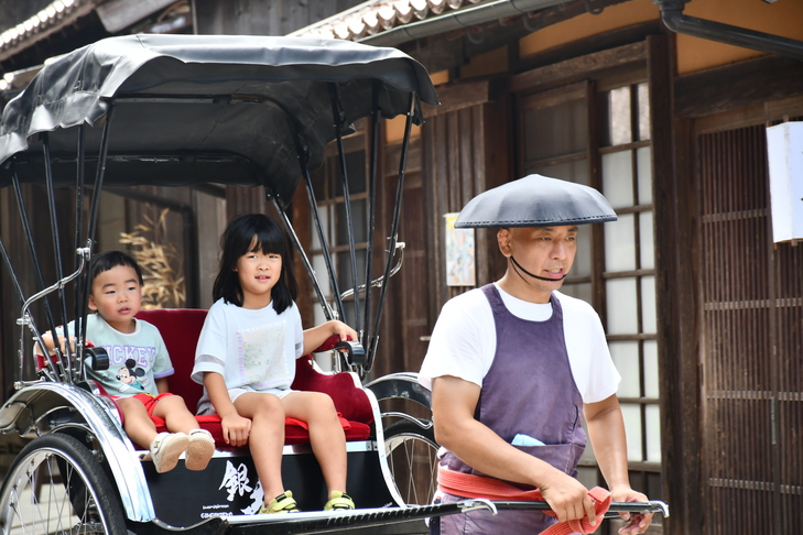 銀力車乗車体験