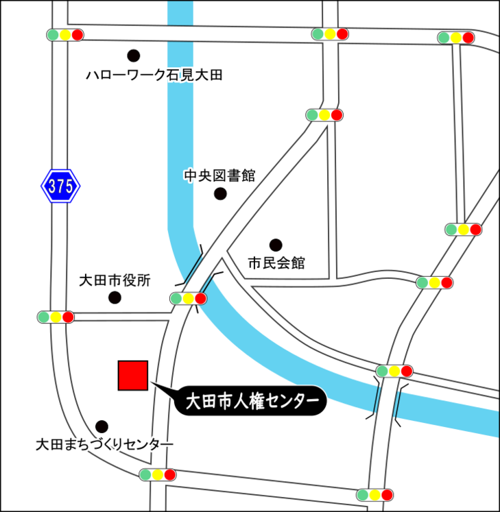 人権センター地図