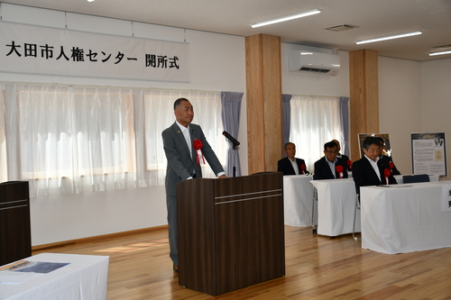 県議会議長祝辞(生越県議代読)