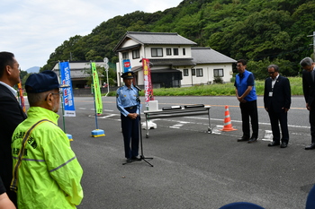 大田警察署長あいさつ
