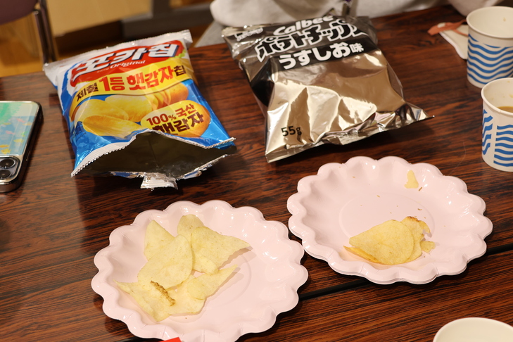 韓国ポテトチップス
